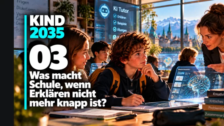 Was macht Schule, wenn Erklären nicht mehr knapp ist?